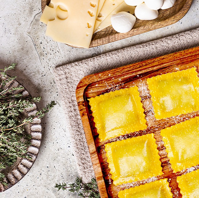 Равиоли, почти готовые блюда